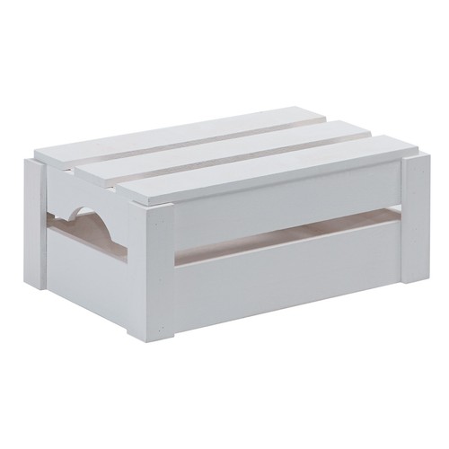 Wooden crate with handles and - with,