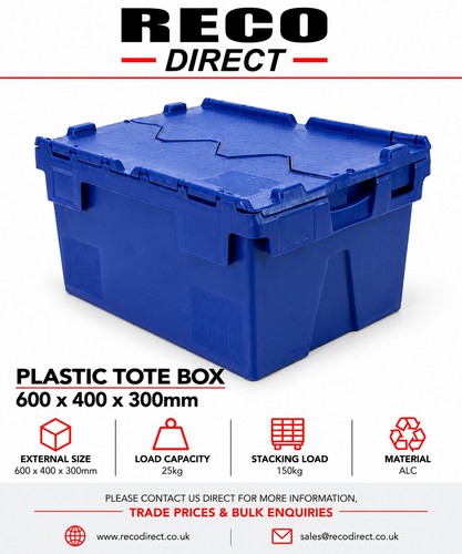 Large used tote box - , x
