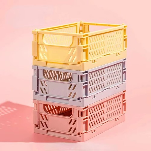 Plastic foldable storage - plastic,