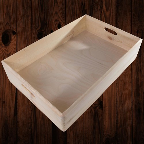 Xlarge wooden underbed shallow - wooden,