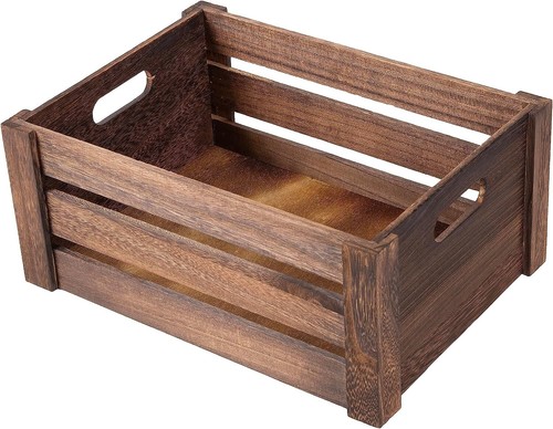 Wickerfield wooden crate - wooden, box