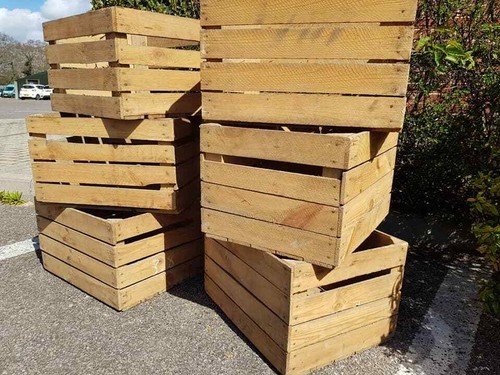 Wooden crate boxes storage - wooden,