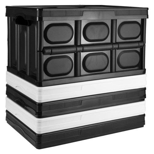 Storage box with lid folding - box,