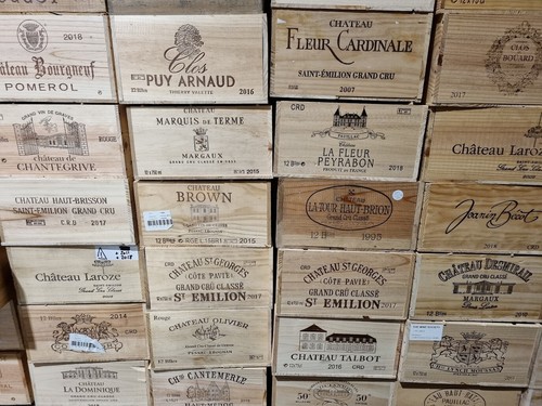 French wine box crate 12 - french, 6