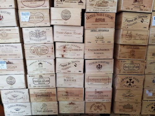 Wooden wine box crate - wine,