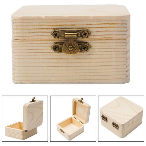 Natural finish wooden storage - wooden,