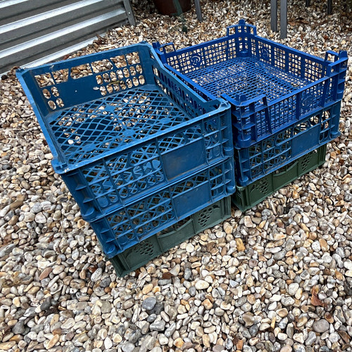 Stackable plastic storage - 6x,