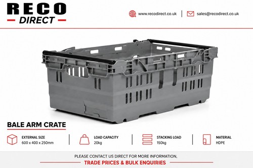 Used grey deep bale - 10,