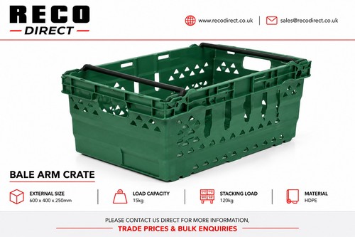 Used 60x40x25cm deep bale - deep,